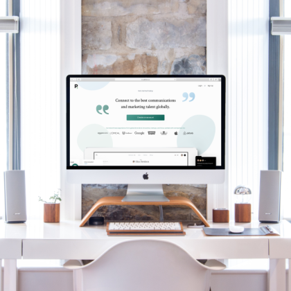 Computer with Publicist home page